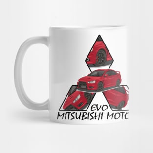 Mitsubishi Lancer EVO X Mug